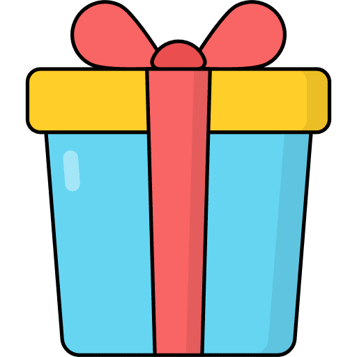 Present present heart birthday icon Present present heart birthday icon