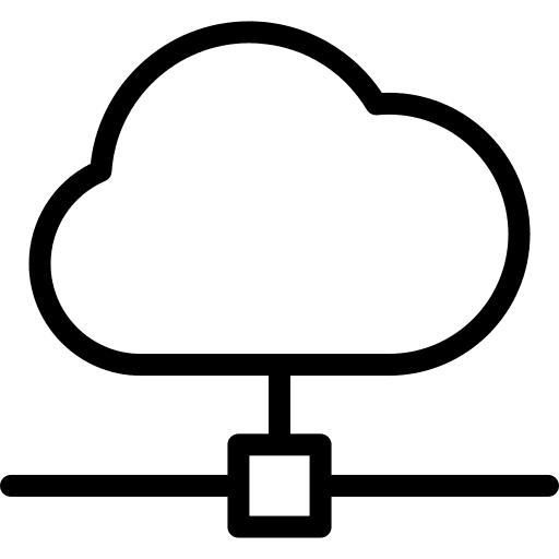 Cloud server network cloud storage cloud server icon Cloud server network cloud storage cloud server icon