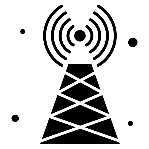 Signal tower signal tower communications wifi signal icon Signal tower signal tower communications wifi signal icon