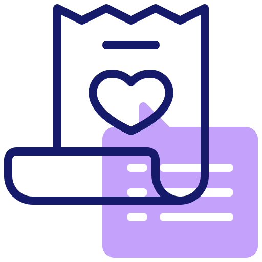 Wishlist document love file icon