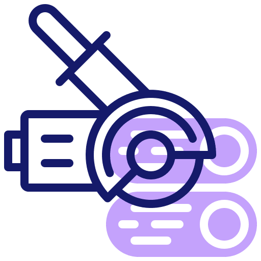 Grinder construction tool construction and tools icon Grinder construction tool construction and tools icon