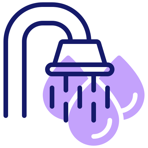 Shower hygiene shower wash icon Shower hygiene shower wash icon