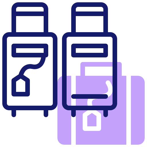 Baggage travel baggage holidays icon Baggage travel baggage holidays icon