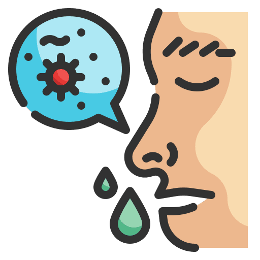 Mucus snot bacteria mucus icon
