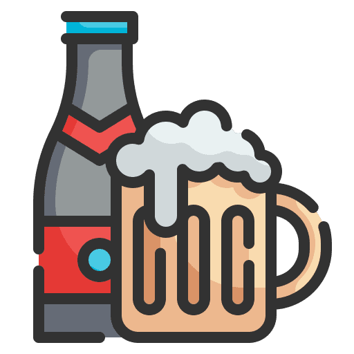 Alcohol bottle allergen beer bottle icon Alcohol bottle allergen beer bottle icon