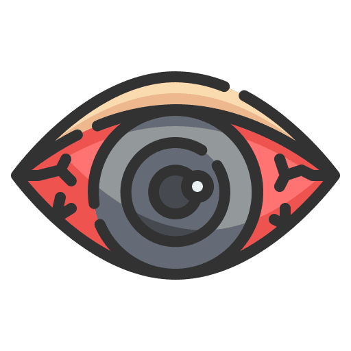 Redness eyesight allergic ophthalmology icon Redness eyesight allergic ophthalmology icon