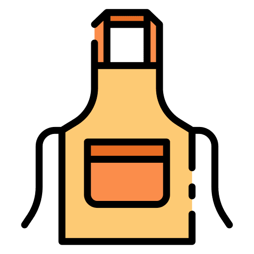 Apron kitchen aprons protection icon