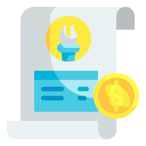 Invoice dollar bill invoice icon Invoice dollar bill invoice icon