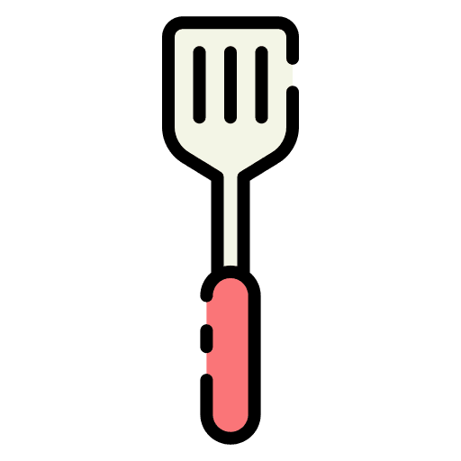 Spatula food and restaurant spatula cooking icon