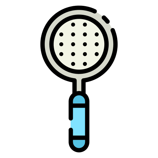 Strainer kitchen utensils kitchenware holes icon Strainer kitchen utensils kitchenware holes icon