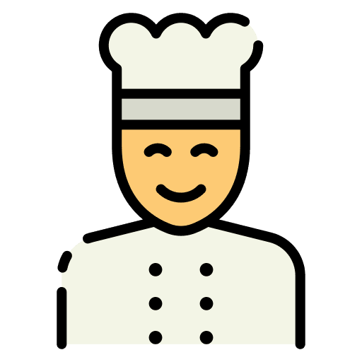 Chef man male chef icon Chef man male chef icon