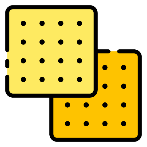 Cracker sweet cracker cookie icon Cracker sweet cracker cookie icon