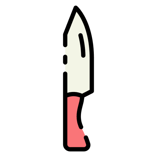 Knife cut knife food and restaurant icon Knife cut knife food and restaurant icon