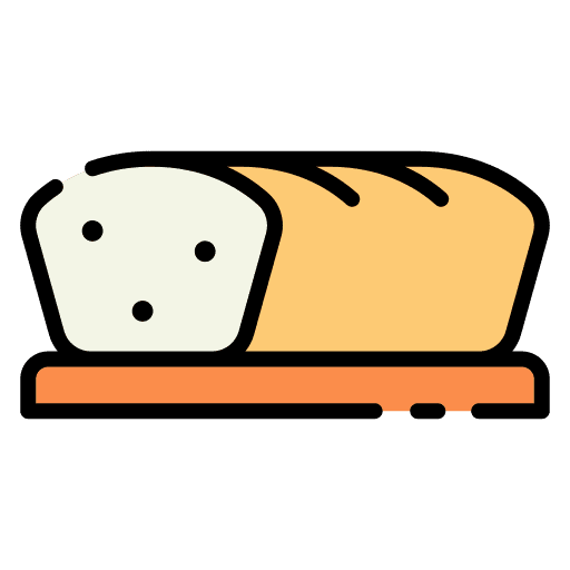 Potato bread potato bread food and restaurant cereal icon Potato bread potato bread food and restaurant cereal icon
