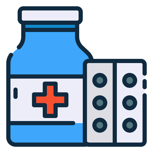 Medicine hospital medicine health clinic icon