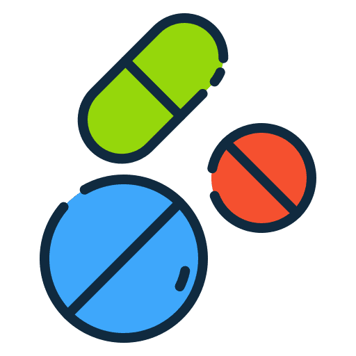Pills bottle capsules drugs icon Pills bottle capsules drugs icon