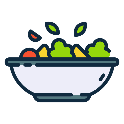 Salad food food and restaurant salads icon