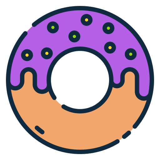 Donuts donuts coffee bakery shop icon Donuts donuts coffee bakery shop icon