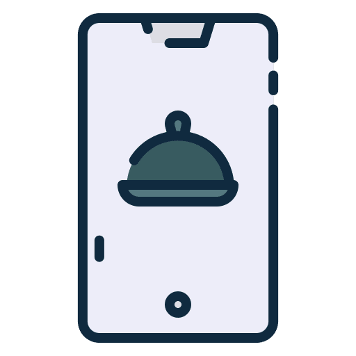 Food app shipping and delivery ui order icon Food app shipping and delivery ui order icon
