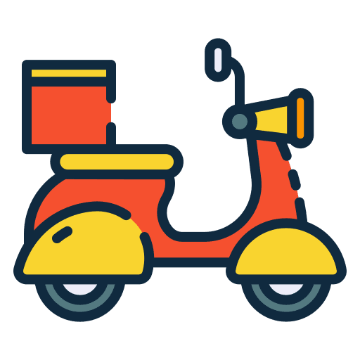 Delivery bike sport motorbike motorcycle icon Delivery bike sport motorbike motorcycle icon