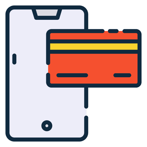 Payment method credit card online shop dollar icon Payment method credit card online shop dollar icon