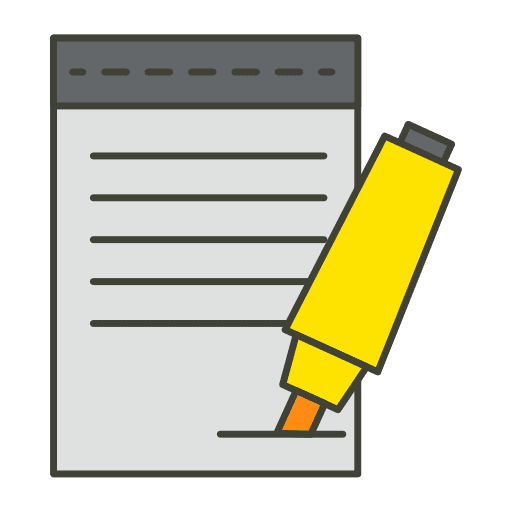 Highlight form page highlighter icon