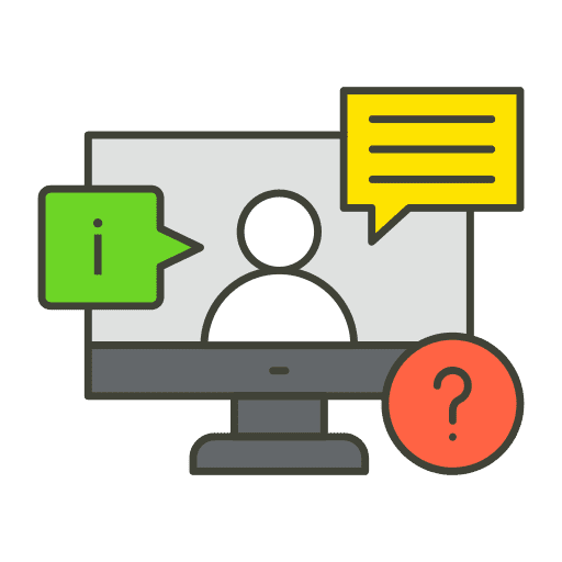 Online class education user online course icon