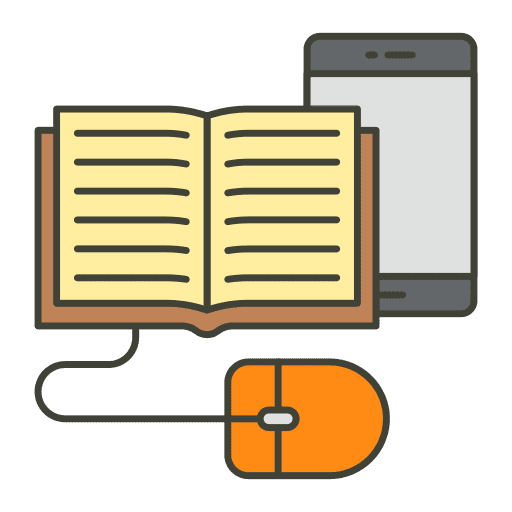 Audiobook online learning mobile smartphone icon Audiobook online learning mobile smartphone icon