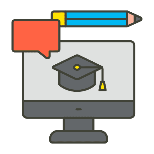 Online learning elearning study ebook icon Online learning elearning study ebook icon