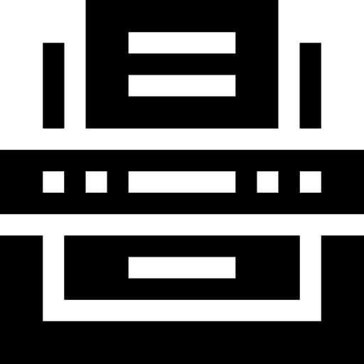 Printer electronics ink paper icon