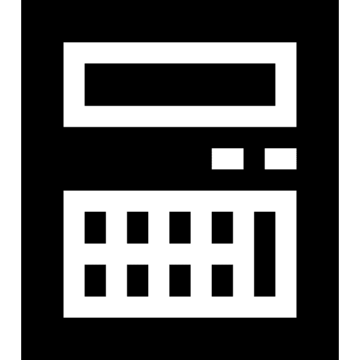 Calculator calculator business and finance technology icon