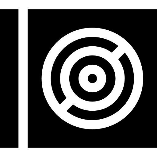 Cd music and multimedia dvd bluray icon