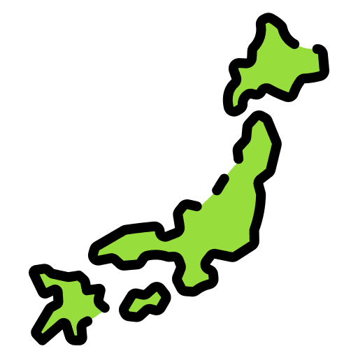 Japan flag placeholder maps and location icon