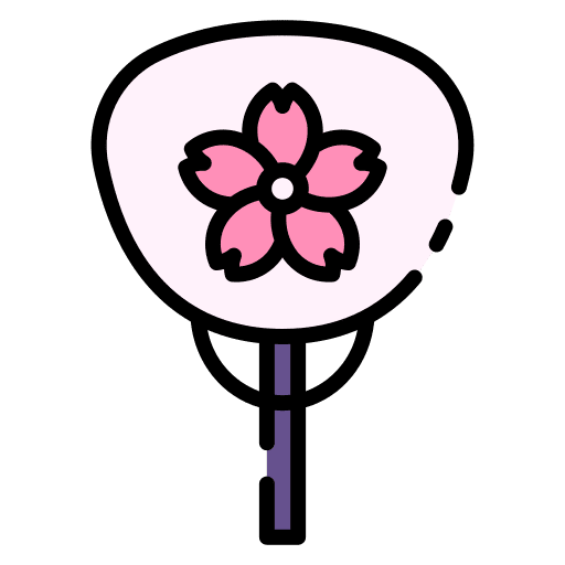 Fan fan japan sakura icon