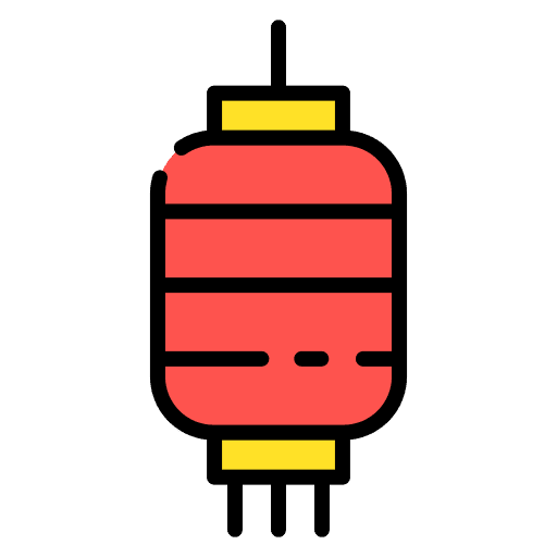 Lantern lantern lunar festival icon
