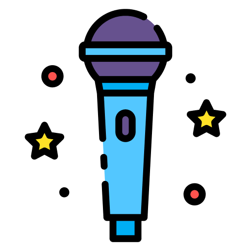 Microphone microphones speaker technology icon
