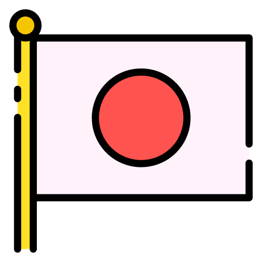 Flag japan nation world icon