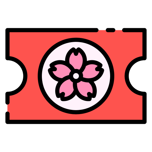 Ticket miscellaneous entertainment ticket icon