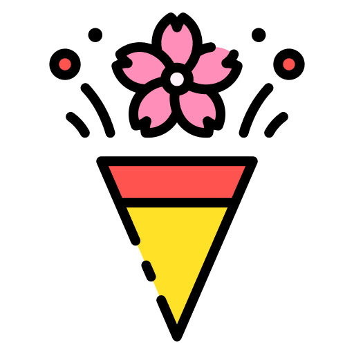 Confetti japan festival cultures icon