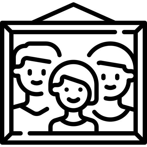 Picture people picture heart icon