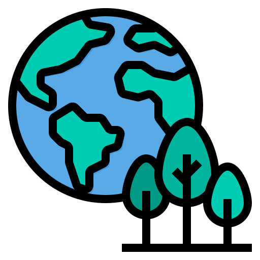 Green earth planet earth nature world icon Green earth planet earth nature world icon
