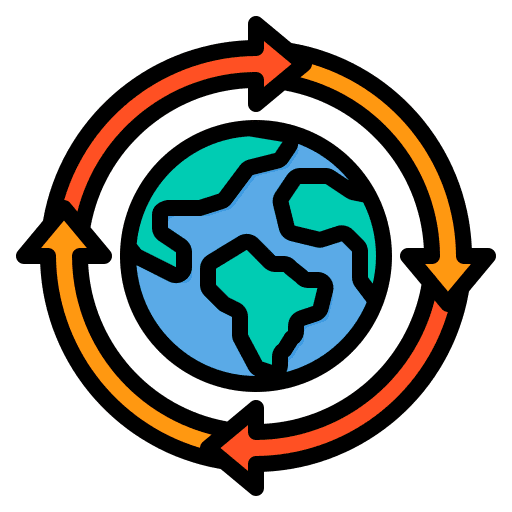 Save the planet arrows world save the planet icon Save the planet arrows world save the planet icon