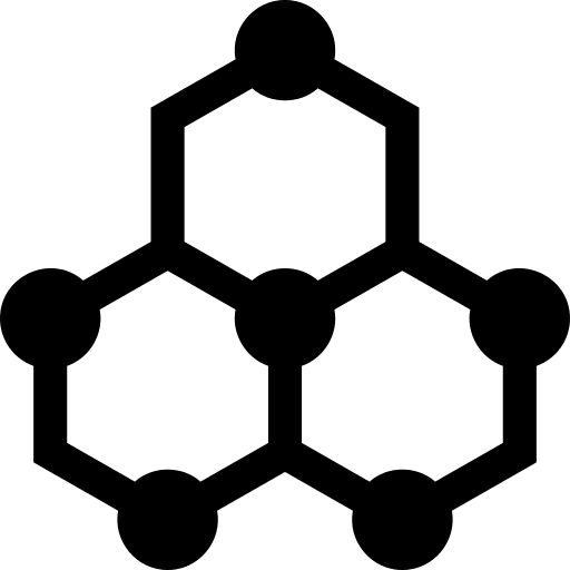 Chemical biochemistry structure nature icon