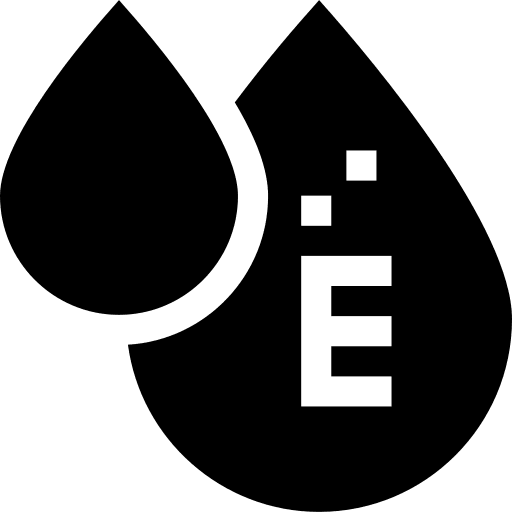 Vitamin e healthcare oil healthcare and medical icon