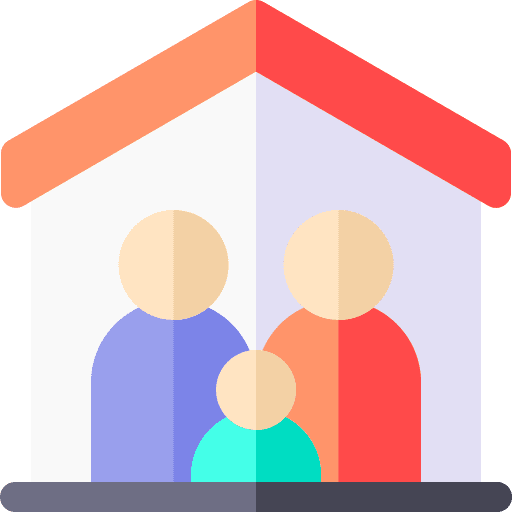 Home home father mother icon
