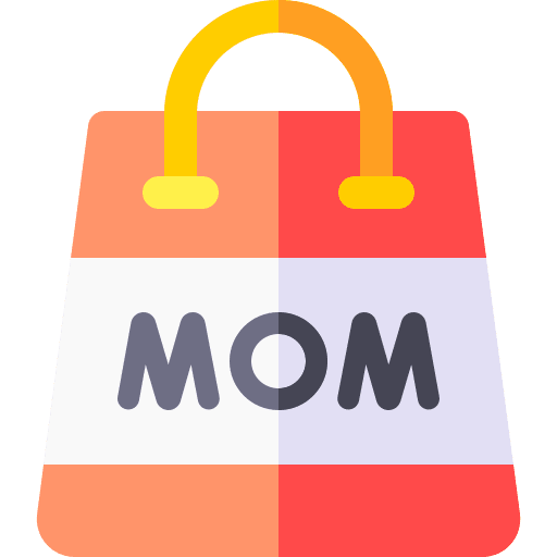 Bag celebration shopper surprise icon Bag celebration shopper surprise icon