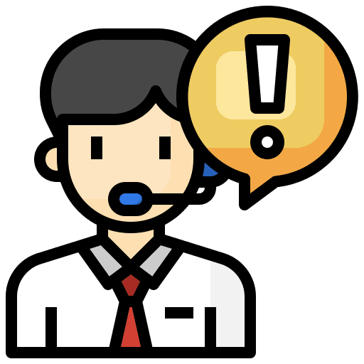 Call center agent customer service help desk support icon Call center agent customer service help desk support icon