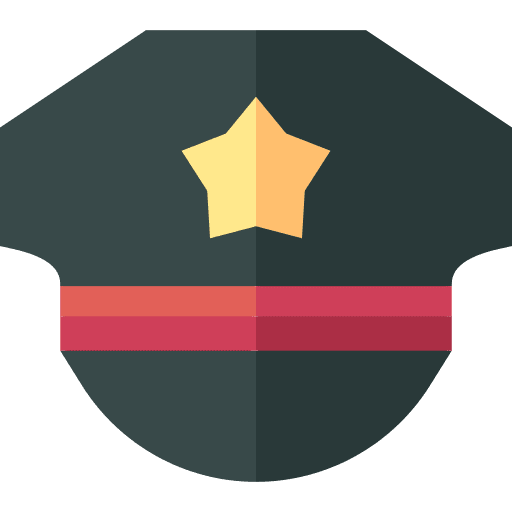 Captain star army uniform icon