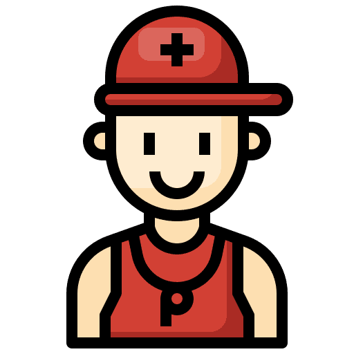 Lifeguard lifeguard professions and jobs security icon Lifeguard lifeguard professions and jobs security icon