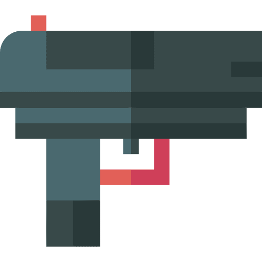 Gun army military war icon Gun army military war icon
